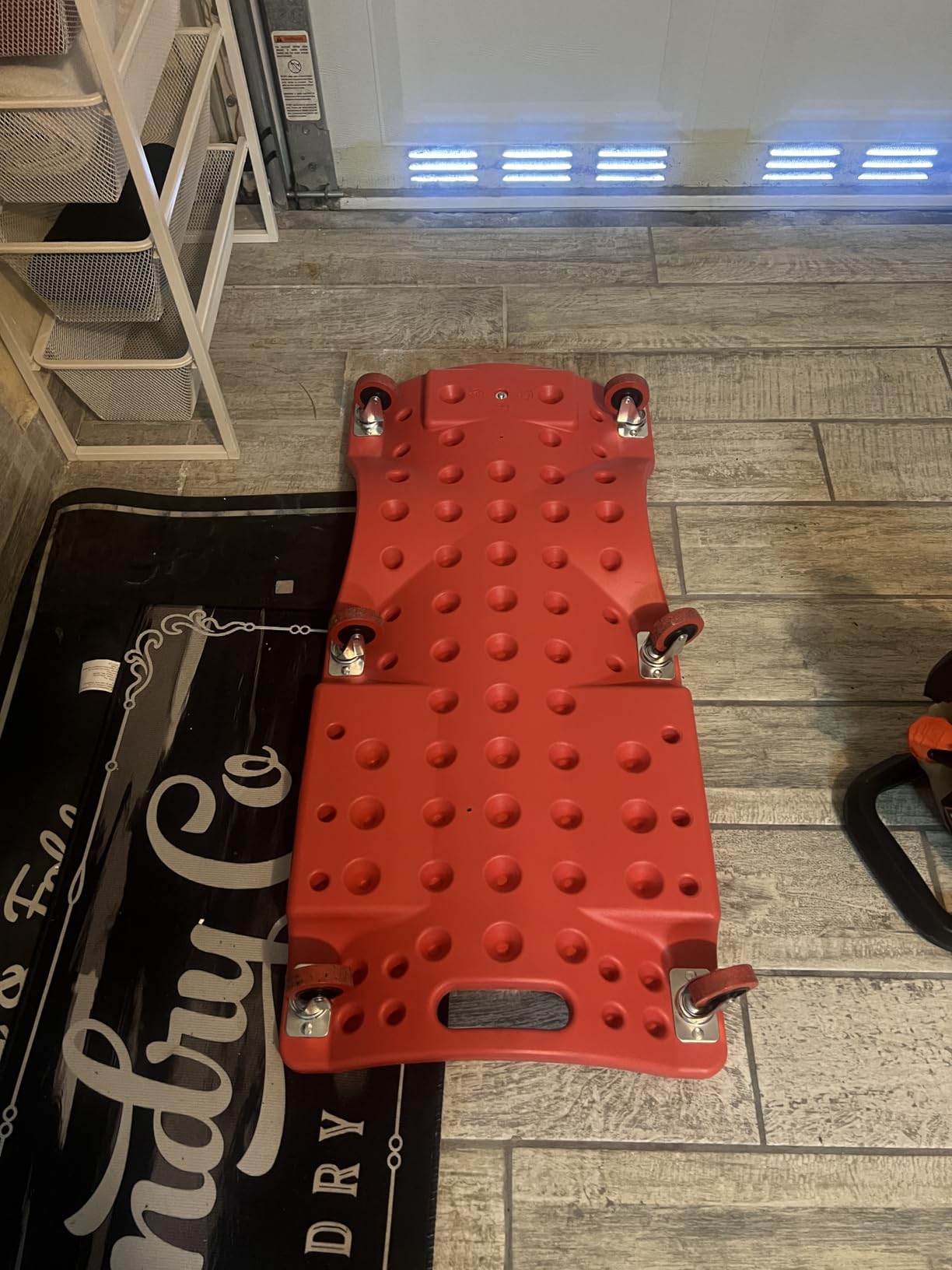DNA MOTORING TOOLS-00239 48 Inches Heavy-Duty Low-Profile Roller Automotive Creeper with Padded Headrest, Blue customer photo 2