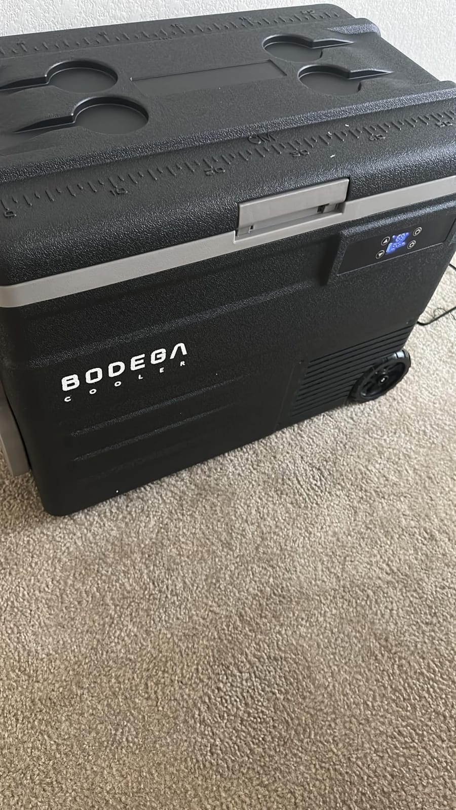 BODEGACOOLER 12 Volt Car Refrigerator,80 Quarts Portable Fridge,75L RV Freezer Single Zone,with APP Control,-4℉-68℉ Car Cooler,12/24V DC & 100-240V AC for Travel, Camping,Outdoor,Truck,SUV customer photo 1