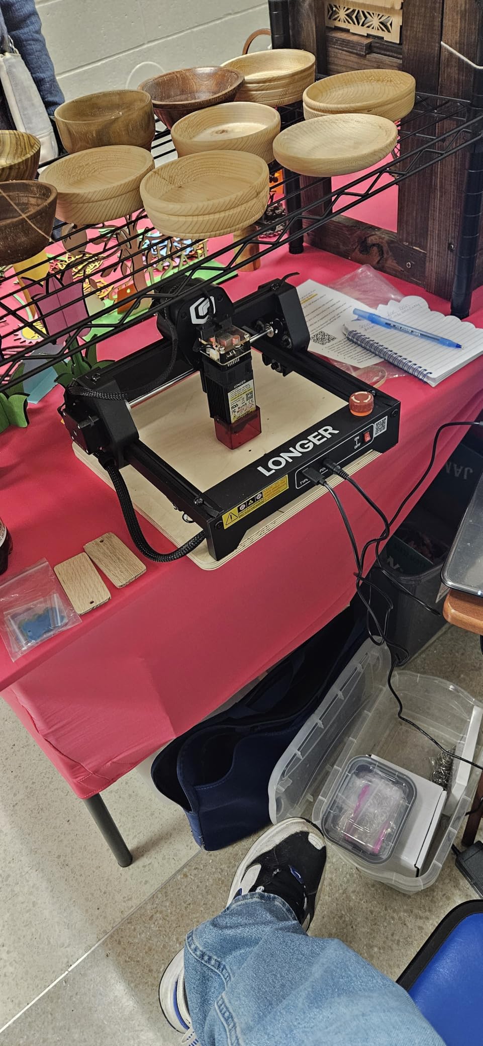 LONGER RAY5 Mini Laser Engraver, 5.5W Diode Laser, 5.12
