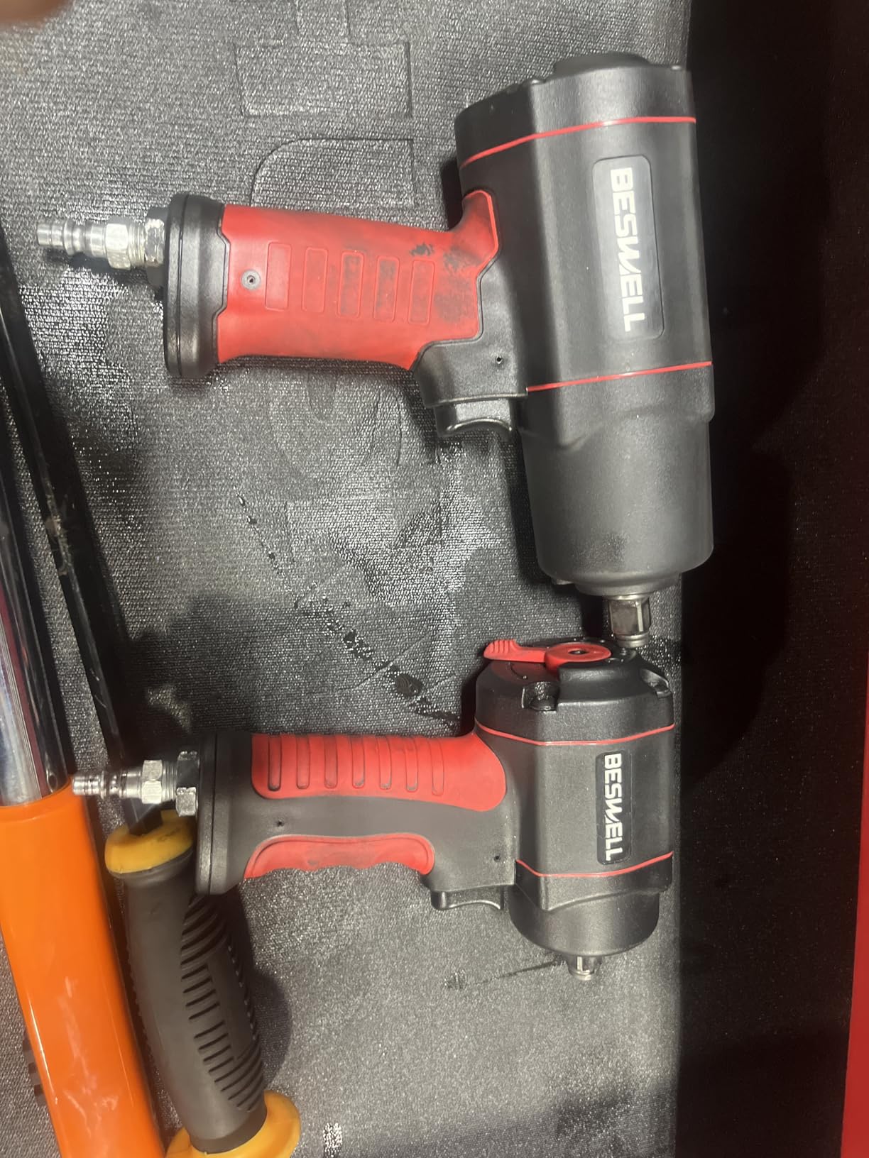 BESWELL BW-112K 1/2-Inch Air Impact Wrench, 1645 Ft-Lbs Max Torque customer photo 2