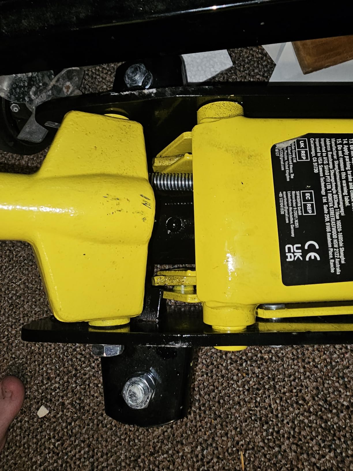 VEVOR 3 Ton Low Profile Floor Jack for All Terrain Vehicles, Heavy-Duty Steel Racing Jack with Quick Lift Pump, 5.12