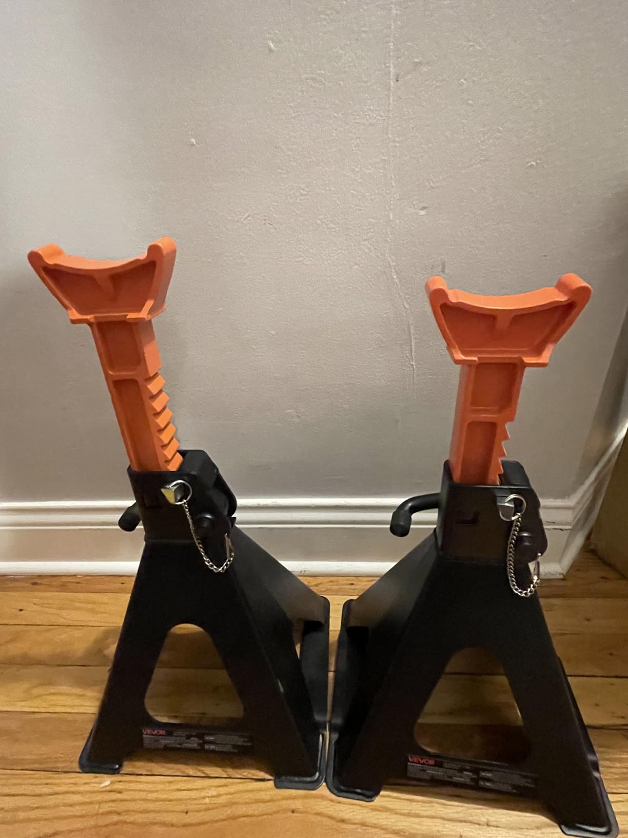 VEVOR Jack Stands 6t/13000lbs Capacity Car Jack Stands Double Locking 2 pcs customer photo 1