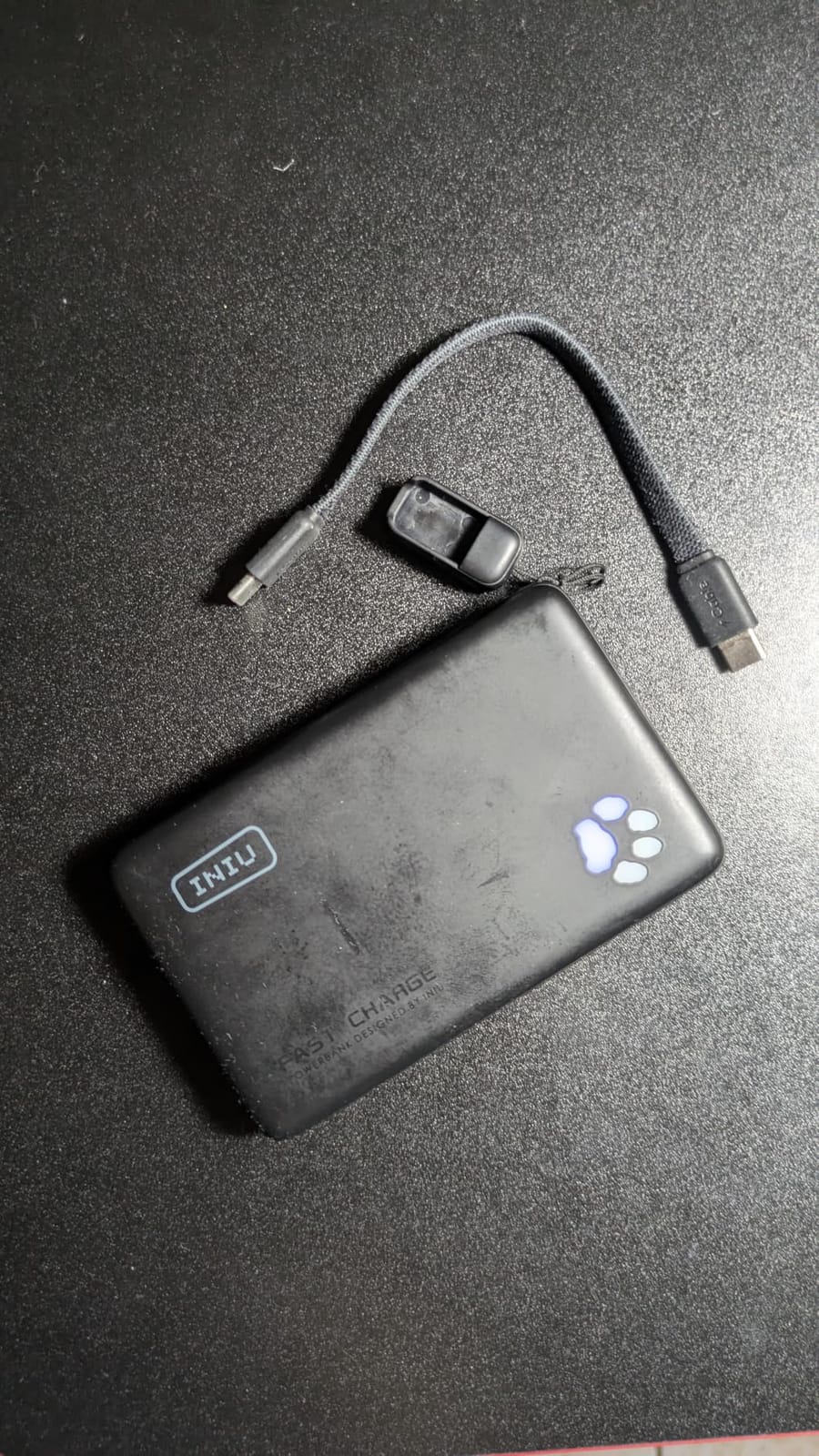 INIU 10000mAh 45W Fast Charging Portable Charger, Smaller Travel Power Bank customer photo 2