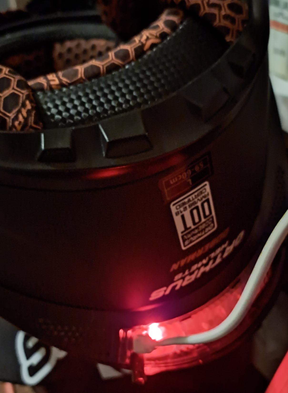 Orthrus Modular Motorcycle Helmet w/ LED Lights, Full Face Helmet for Adult customer photo 1