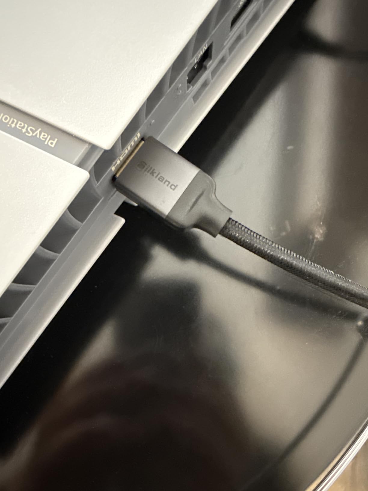 Silkland Certified HDMI 2.1 Cable Ultra High Speed 48Gbps Braided HDR 6.6FT customer photo 1