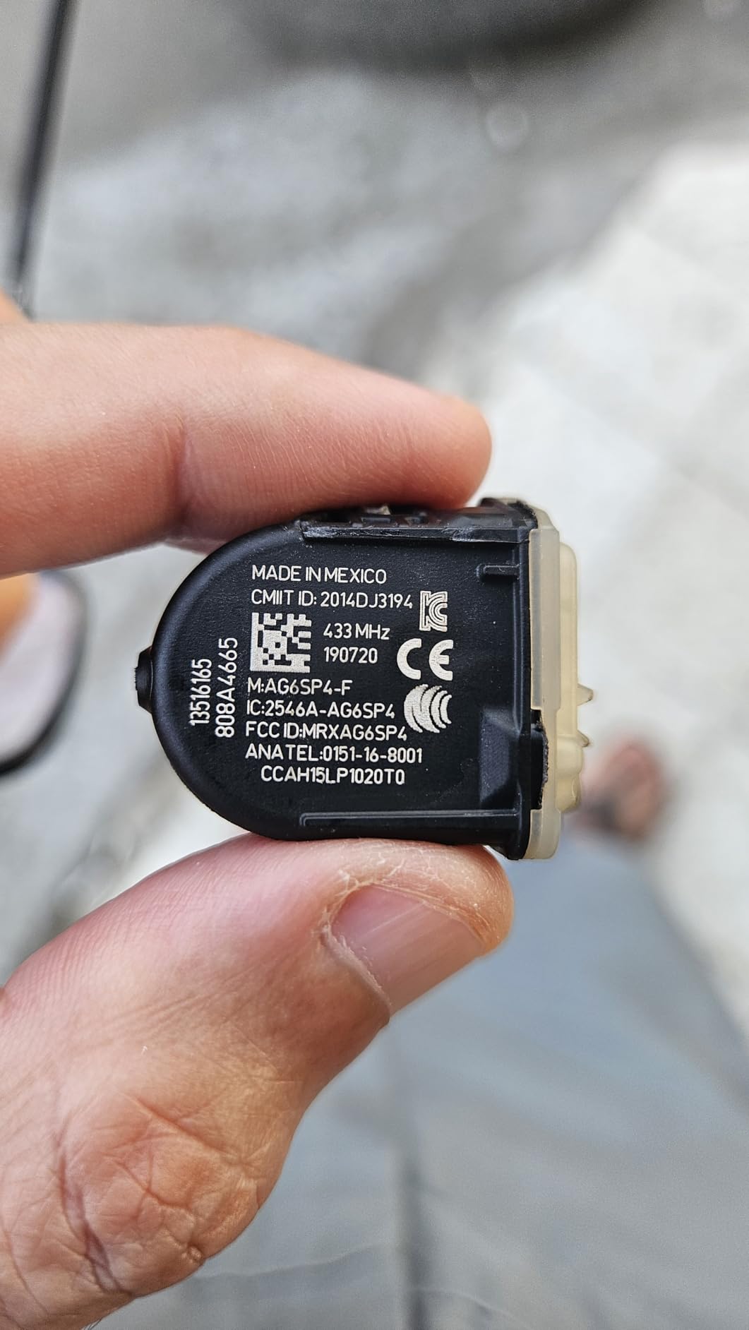Pre-Programmed GM 13598771 TPMS Sensor 315Mhz for:-Chevy for:-GMC customer photo 1