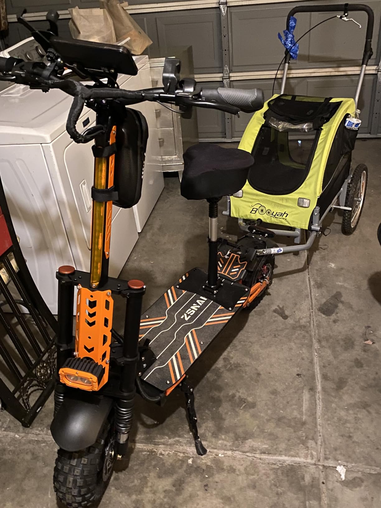 ZSNAKE lectric Scooter for Adults 7000W Dual Motor 55MPH, 65+Miles Range customer photo 1