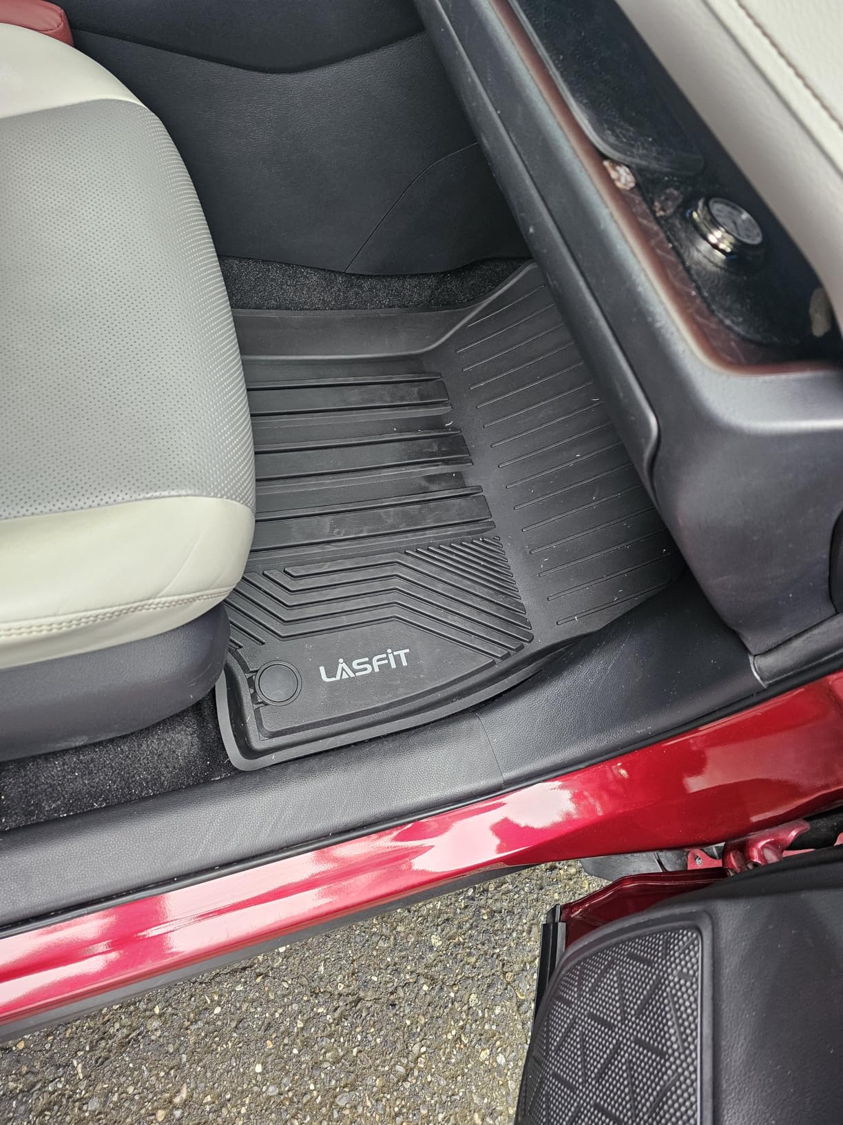 LASFIT Floor Mats for Toyota Tacoma 2024 2025 2026 Double Cab Auto Tran Gas customer photo 2