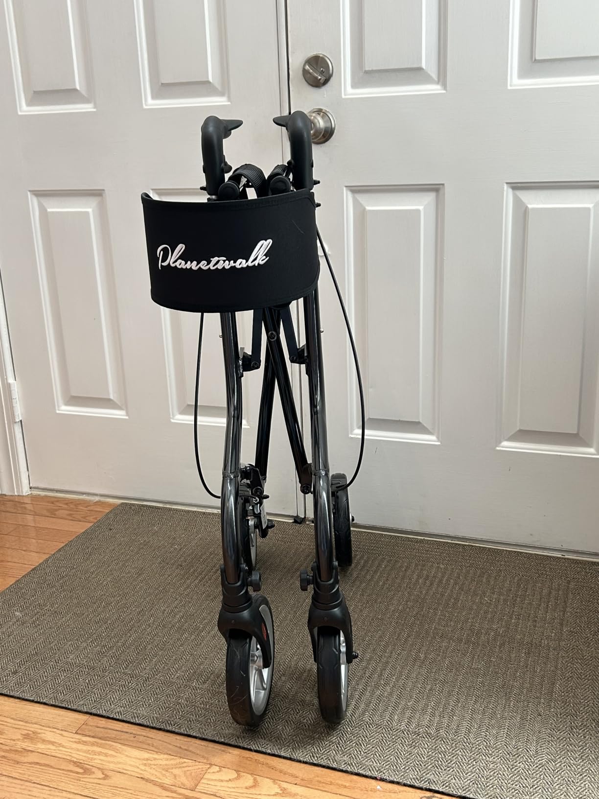 PLANET WALK Super Lightweight Rollator Walker for Seniors, Foldable Rolling Walker with Seat and 8