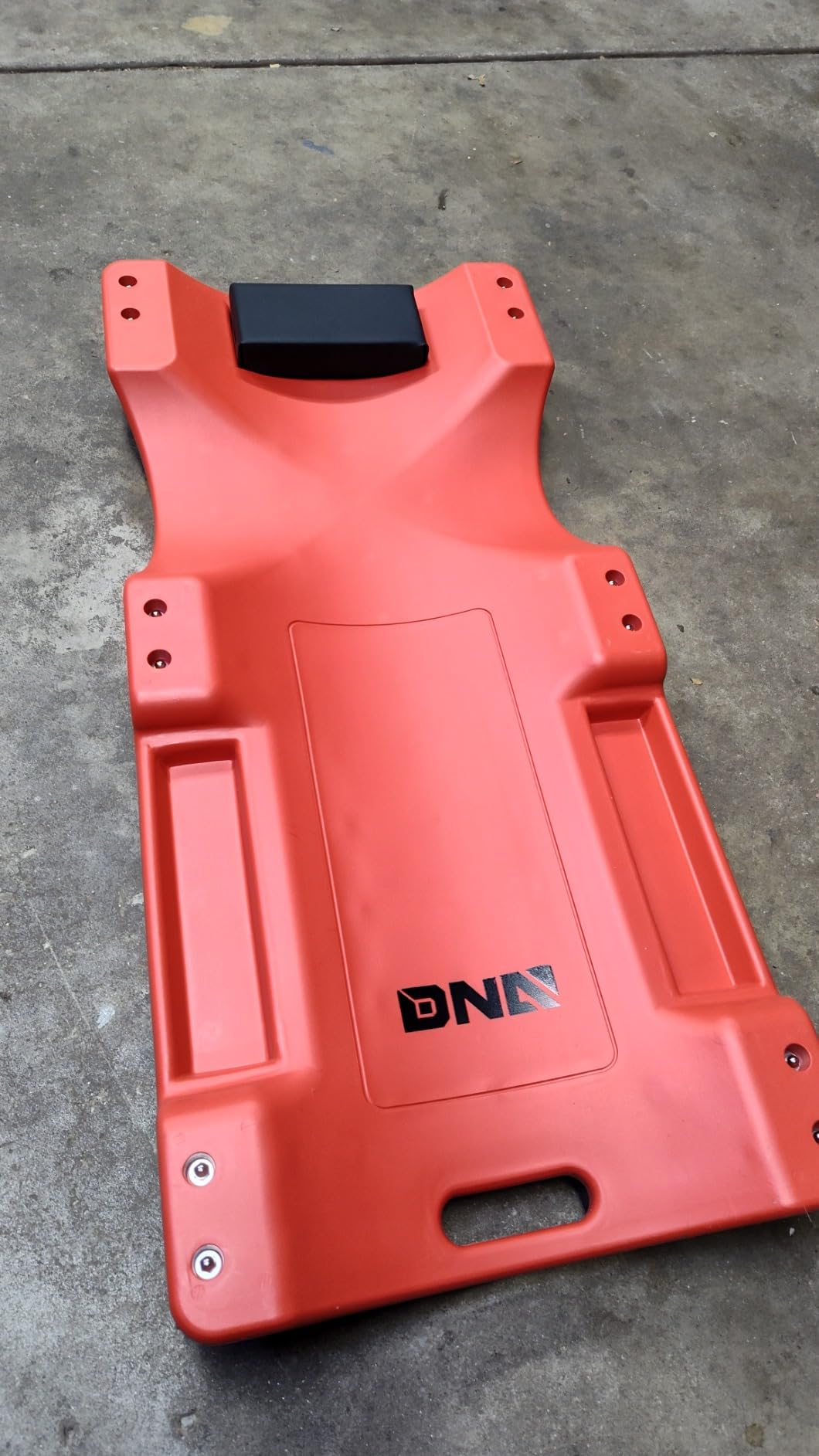 Auto Dynasty 40 in Low-Profile Under-Car Rolling Mechanic Creeper, Red customer photo 2