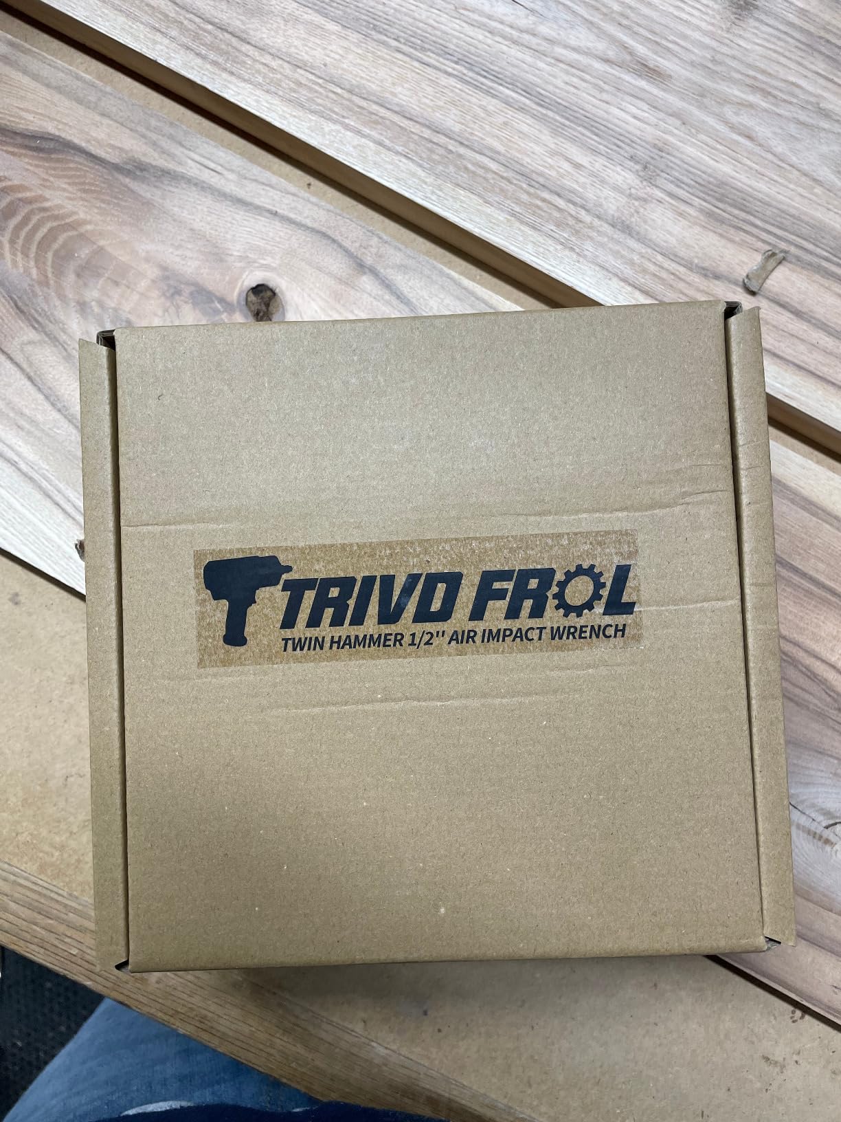 Trivd Frol Air Impact Wrench 1/2“ - Air Impact Gun Max Torque 1500 Ft-lbs, 8000 RPM Speed, Weight 4.74 lb, 1/2