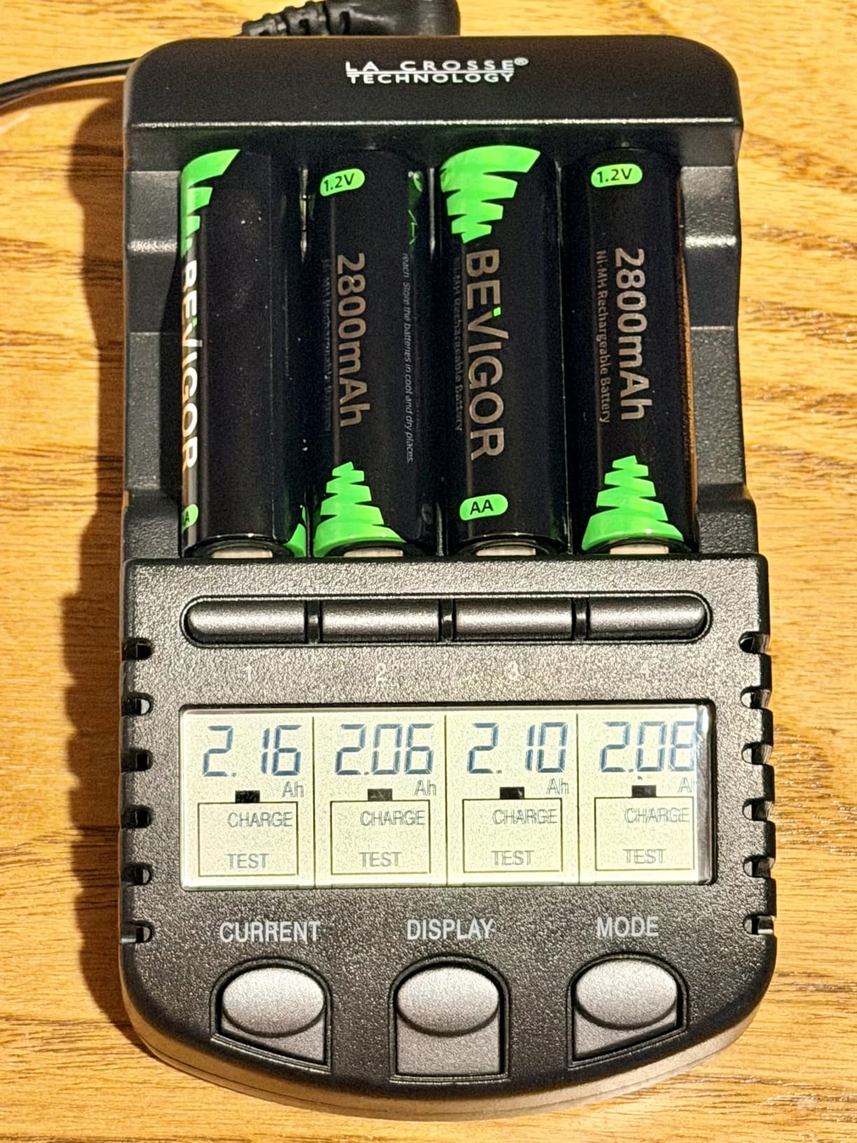 BEVIGOR 8 Pack AA Rechargeable Batteries 1500 Cycle, 2800 mAh High Capacity 1.2V NiMH Rechargeable AA Batteries Low Self Discharge Double A Battery customer photo 2