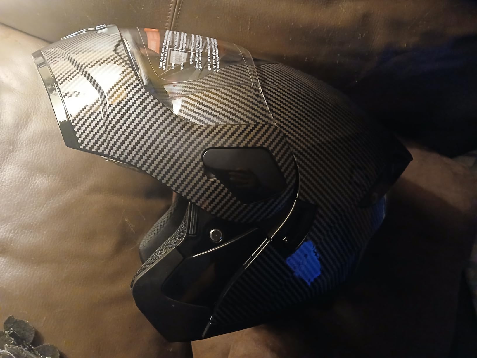 Modular Flip up Motorcycle Helmets for Men Women, DOT Approved customer photo 1