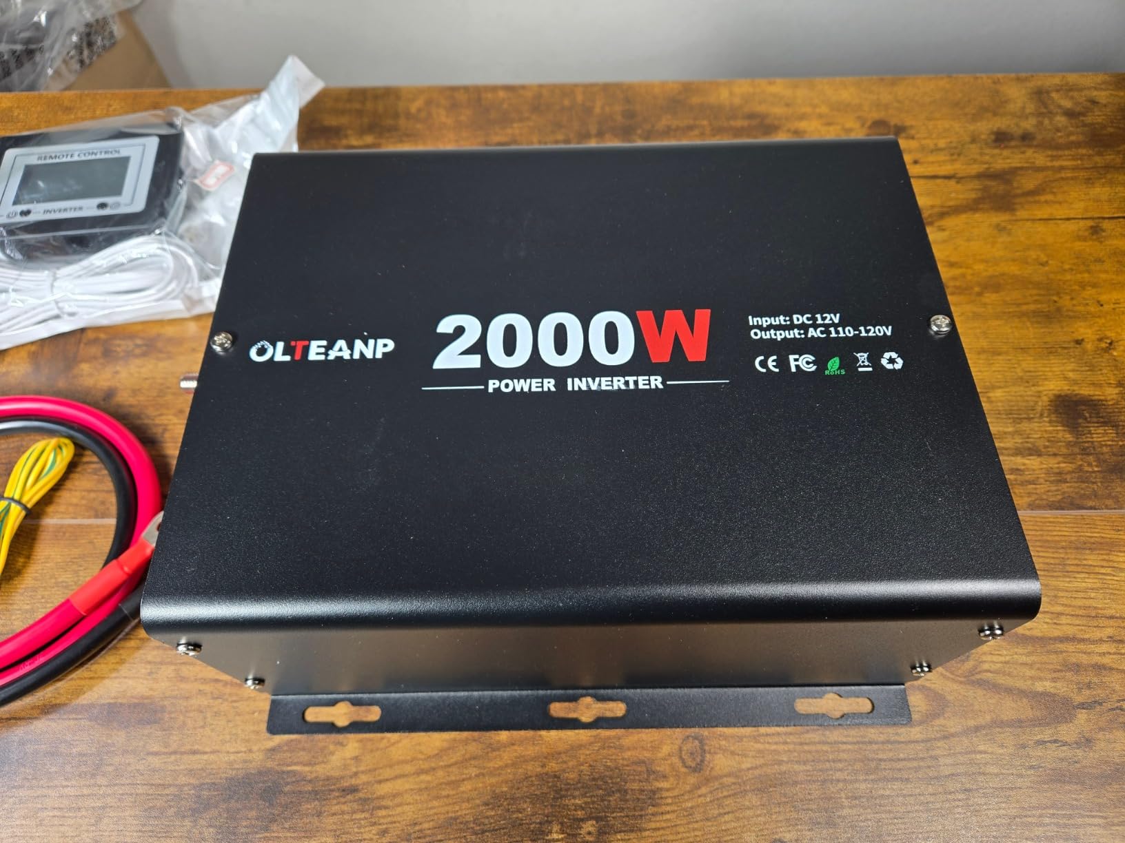 OLTEANP 4000 Watts Power Inverter 12V DC to 110V AC for RV, Truck, Off-Grid customer photo 2