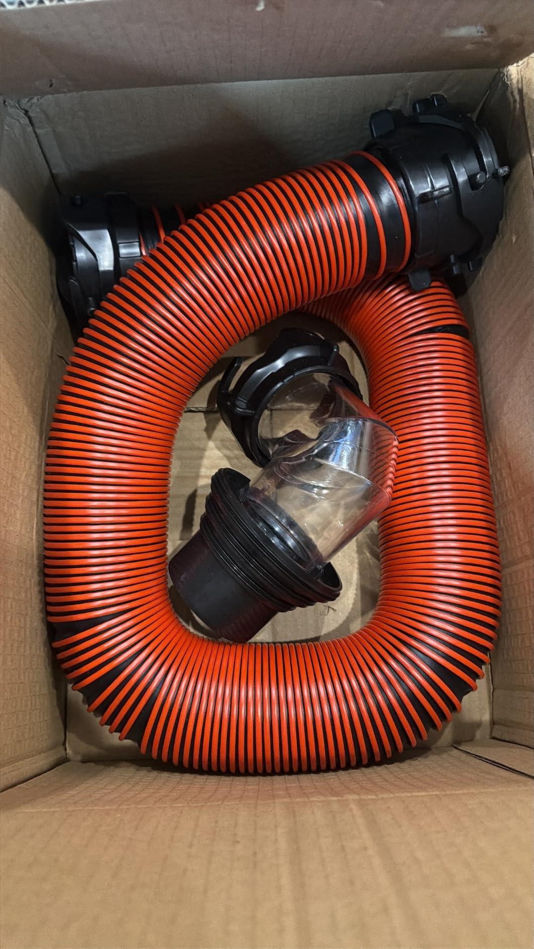 10FT RV Sewer Hose with Bayonet Fittings and 4-in-1 Adapter Elbow customer photo 1
