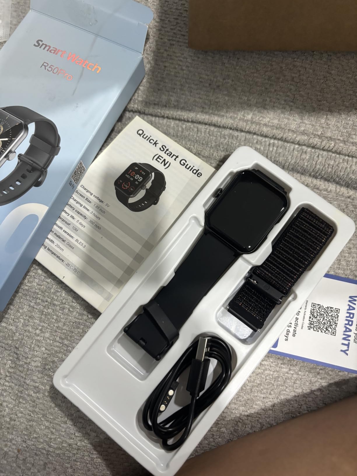 Blackview 2026 Smart Watch (Answer/Make Calls), Fitness Watch for Men and Women with Heart Rate/SpO2/Sleep Monitor/2 Straps, 100+ Sports Modes, IP68 Waterproof Activity Tracker for Android/iPhone customer photo 2