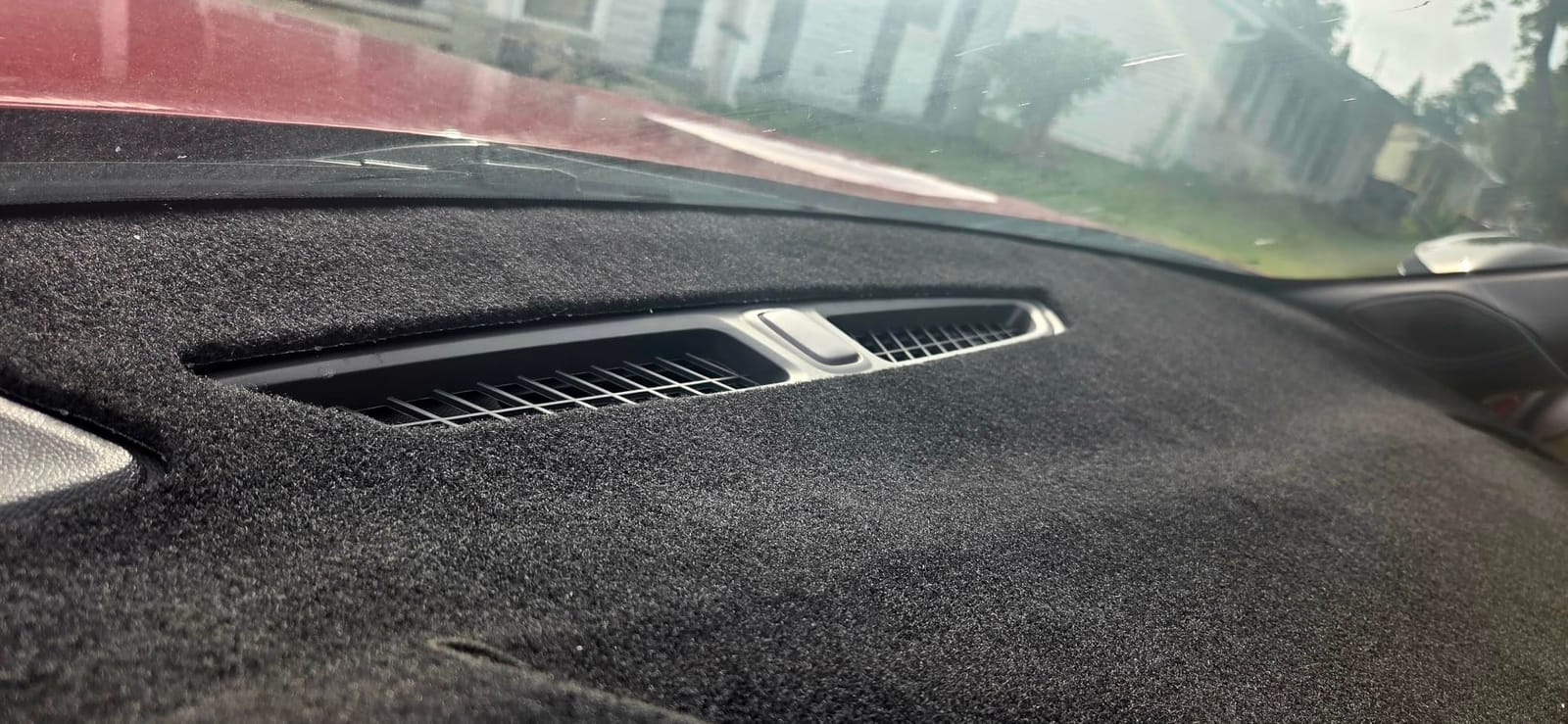KUST Black Dash Cover for Volkswagen/VW Atlas 2024 2025 2026 with HUD Polyester Dashboard Cover Non-Slip Interior Accessories for VW Atlas Custom Fit Dash Mat Sunshade Windshield No Glare customer photo 1