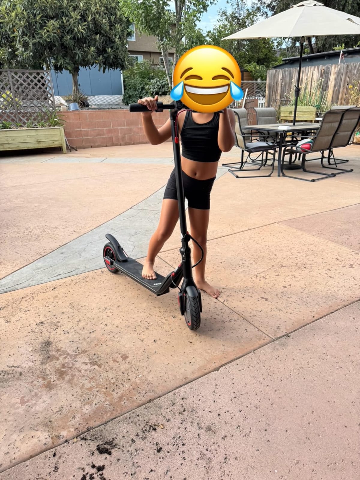 iScooter Electric Scooter for Adults&Big Kids, Portable Foldable E-Scooter customer photo 2