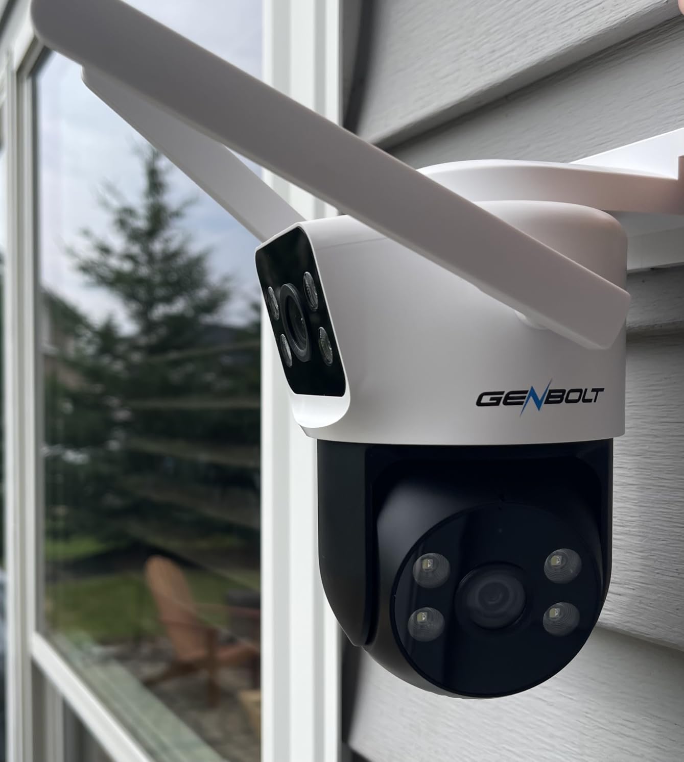 GENBOLT Dual Lens 4G LTE Security Camera Outdoor No WiFi with Sim Card customer photo 1