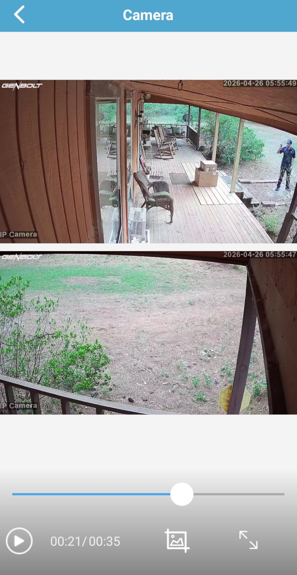 GENBOLT Dual Lens 4G LTE Security Camera Outdoor No WiFi with Sim Card customer photo 2