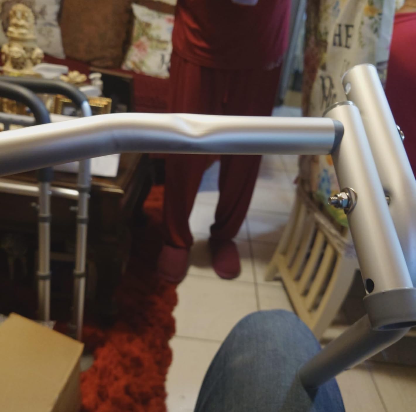 TABEKE Tub Transfer Bench & Shower Chair for Bathtub, Elderly & Disabled customer photo 1