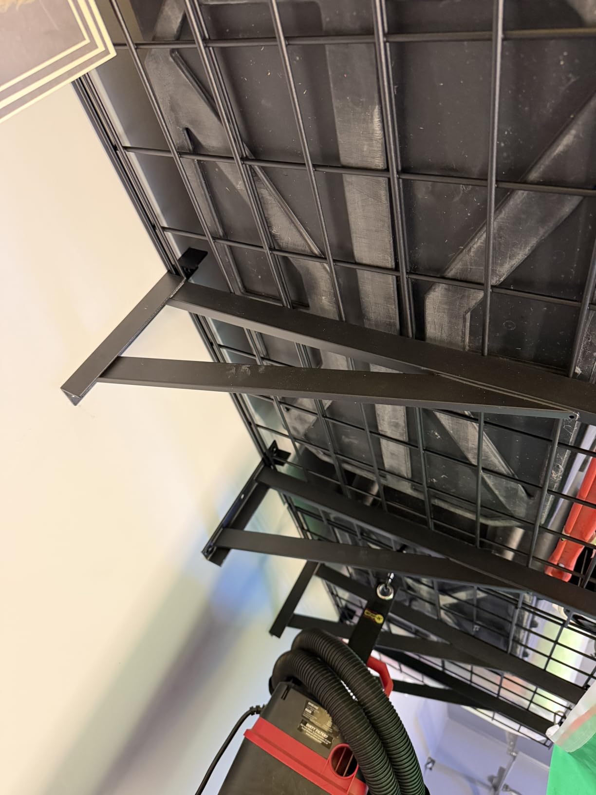 Jusgym 2 Pack Wall Mounted Garage Shelving, 2x3ft, 700lbs Integrated Grid customer photo 1