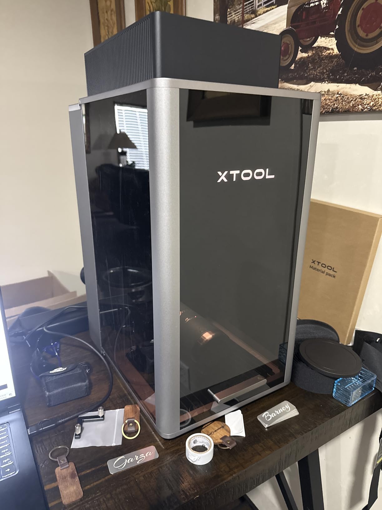 xTool F2 Ultra 60W MOPA & 40W Diode Dual Laser Engraver customer photo 1