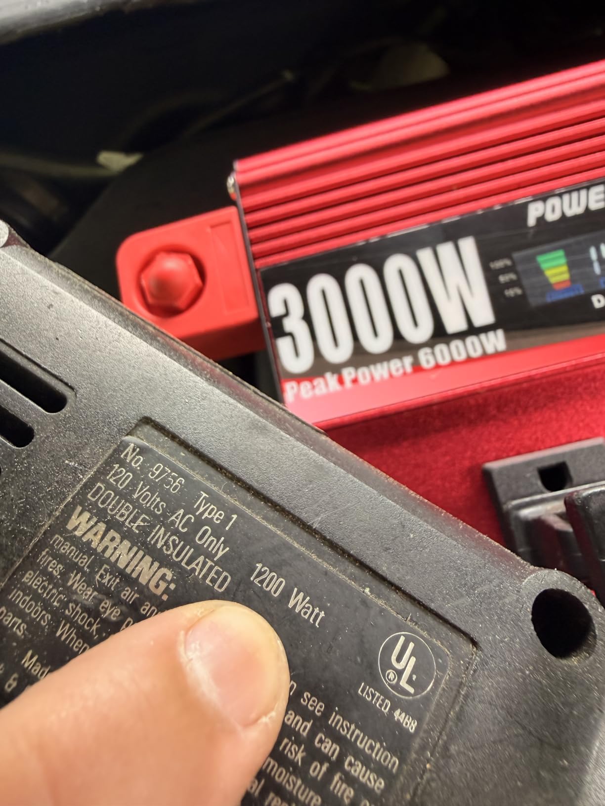Cantonape 4000W Power Inverter 12V to 110V/120V DC to AC with LCD Display customer photo 2