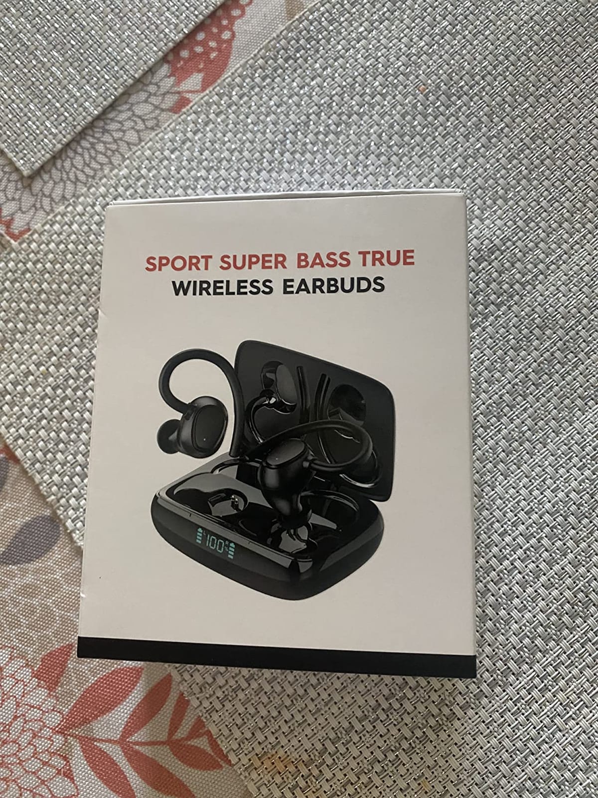 Ordtop Sport Wireless Earbuds with Earhooks, 70H Playtime, IPX8 Waterproof customer photo 2