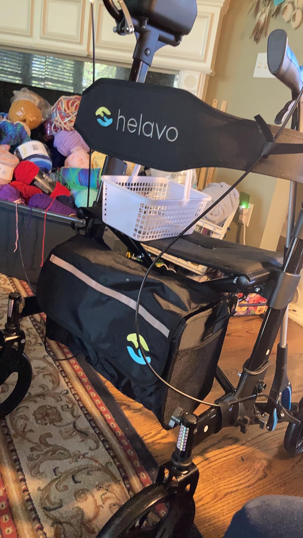 Helavo Extra Wide 2 in 1 Bariatric Walker Wheelchair Combo, 500 lb Capacity customer photo 1