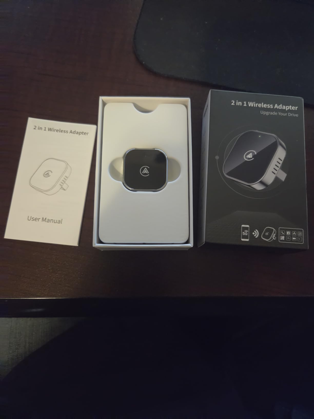 Teeran 2 in 1 Wireless CarPlay and Android Auto Adapter customer photo 2