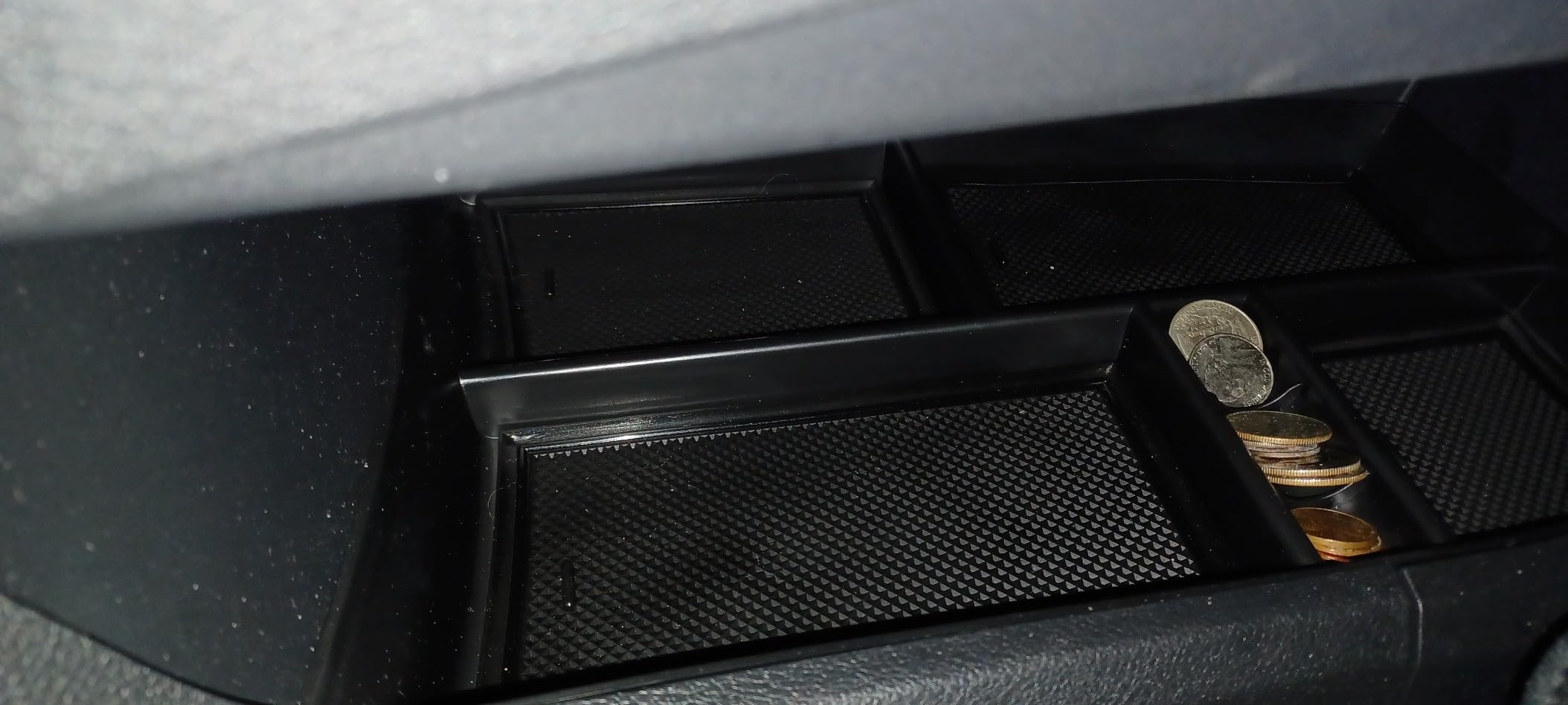 Ruiya Center Console Organizer Compatible with (2016-2022) Mercedes GlC X253 | (2016-2021) Mercedes C Class W205 Accessories ABS with Coin Armrest Console Organizer(Only for GLC SUV & C Class Sedan) customer photo 1