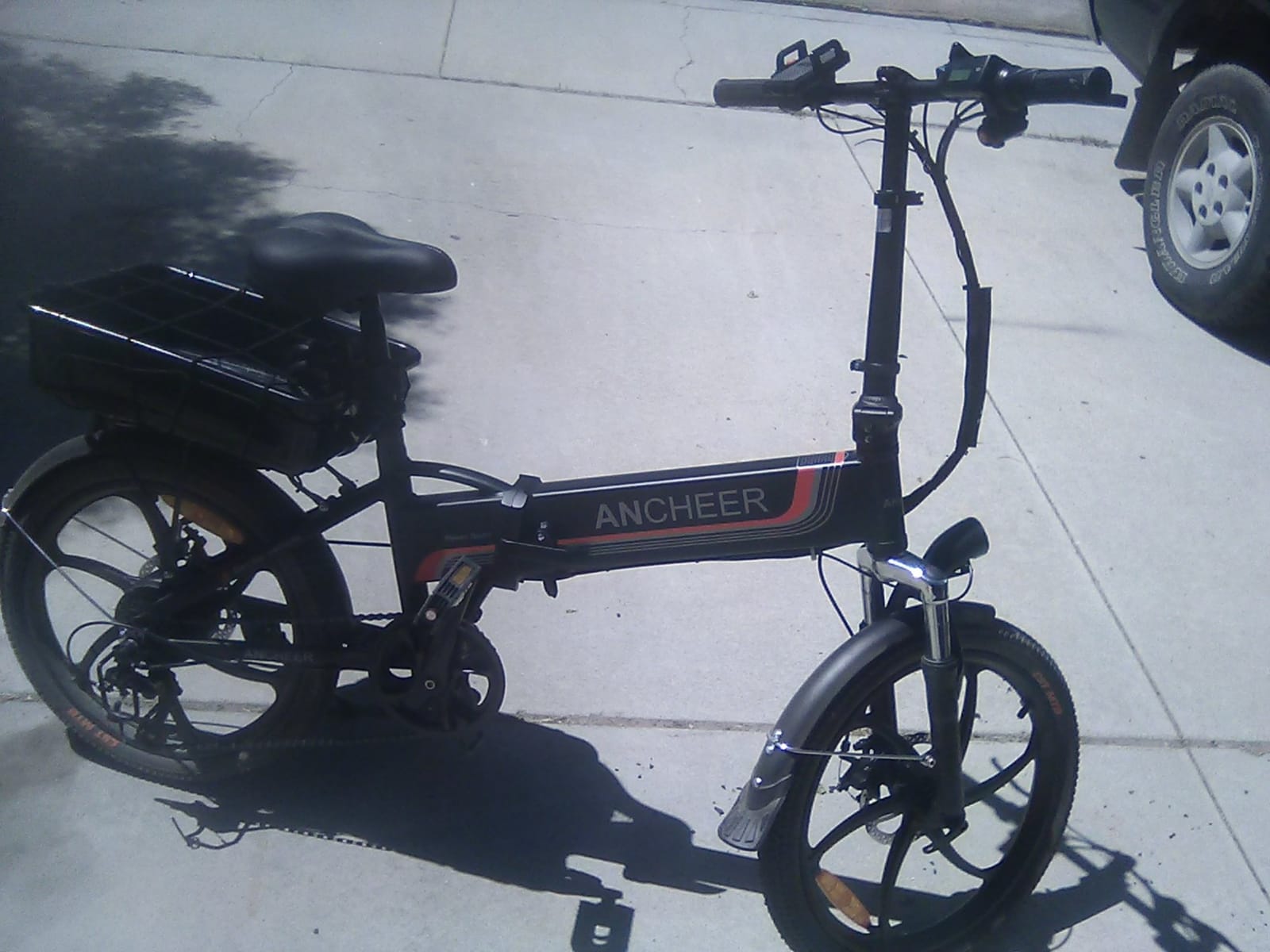 ANCHEER Electric Tricycle for Adults 2 Basket, Peak 1500 Electric Trike customer photo 1
