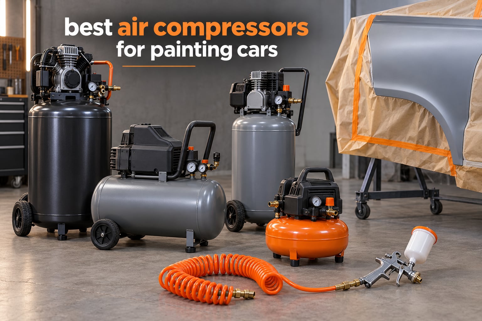 best air compressors for painting cars