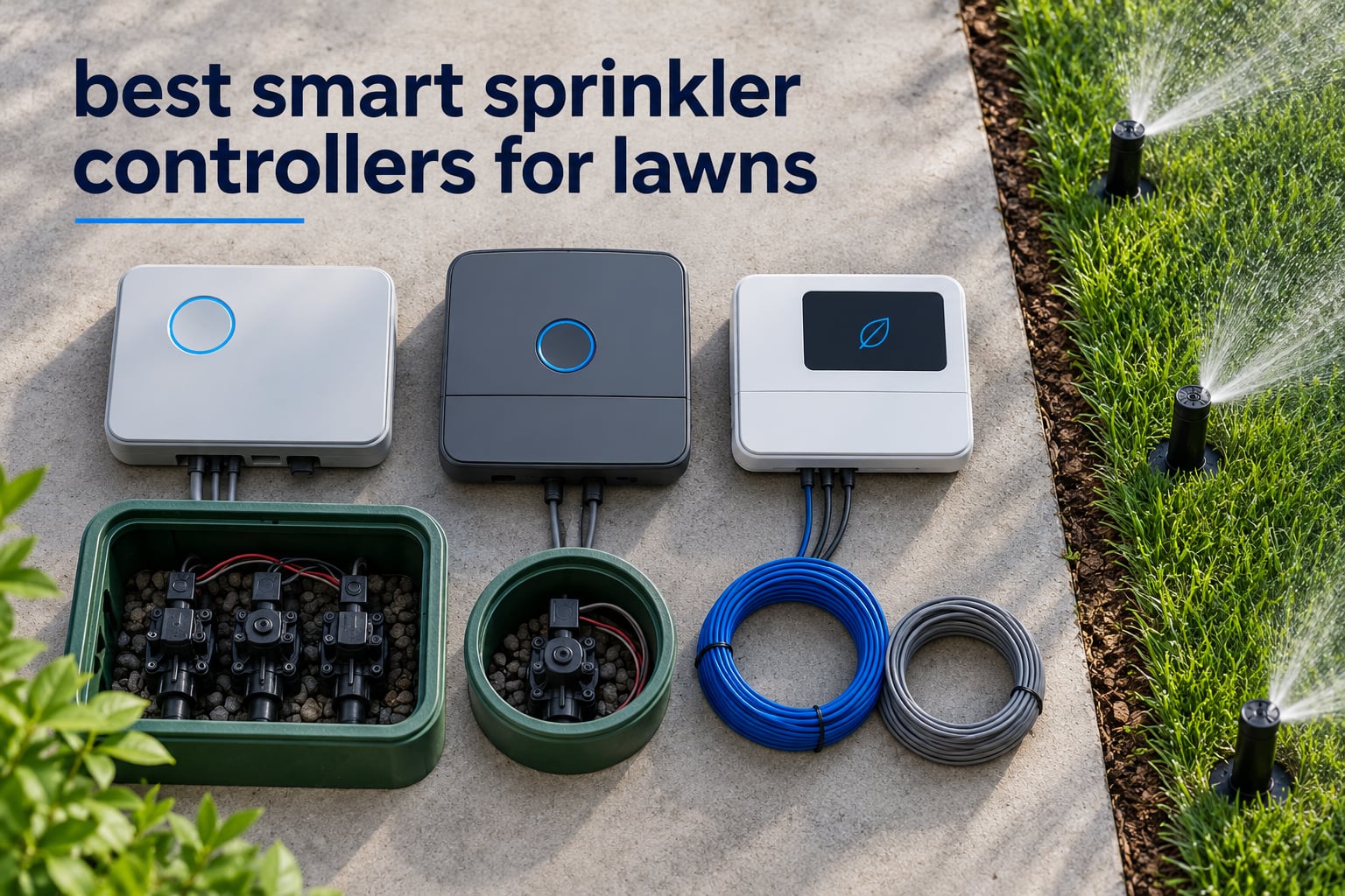 best smart sprinkler controllers for lawns