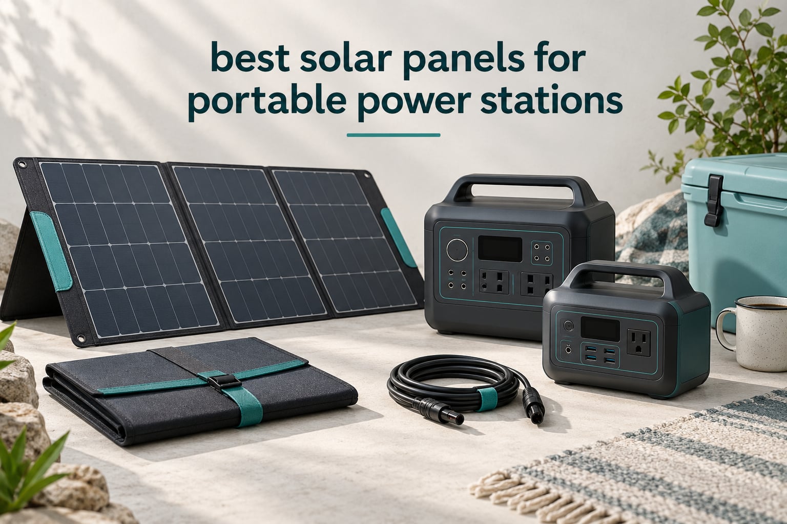 best solar panels for portable power stations