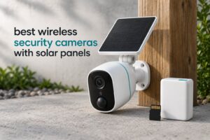 best wireless security cameras with solar panels