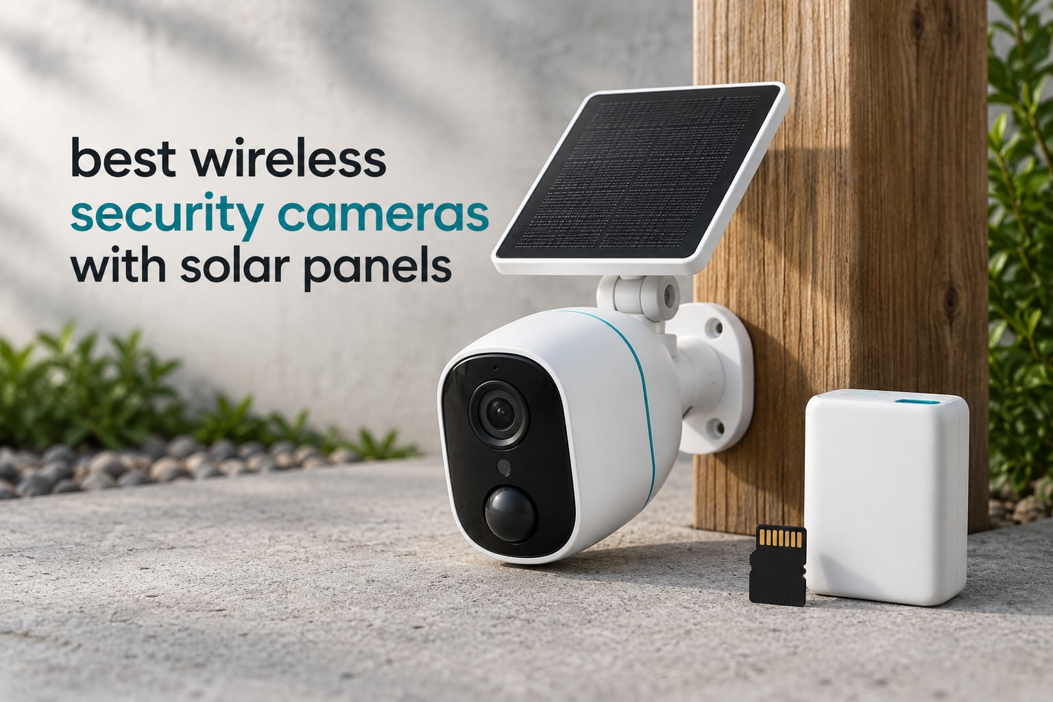 best wireless security cameras with solar panels
