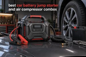 best car battery jump starter and air compressor combos