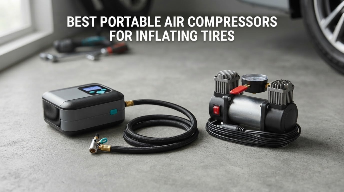 best portable air compressors for inflating tires