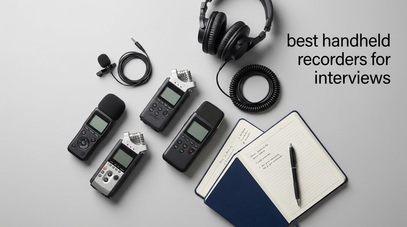 best handheld recorders for interviews