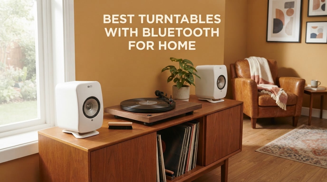 best turntables with bluetooth for home