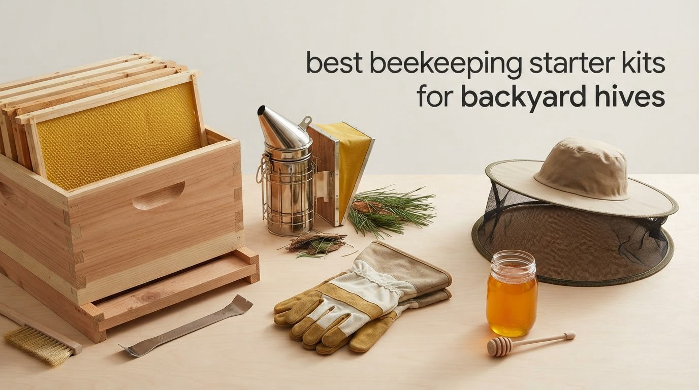 best beekeeping starter kits for backyard hives