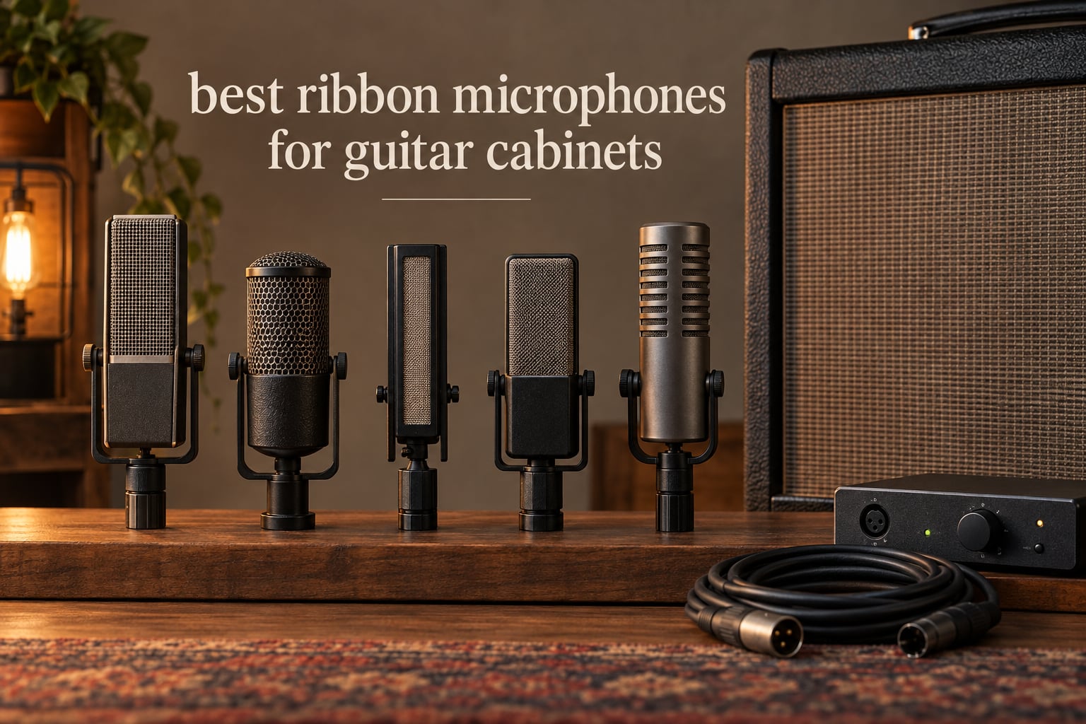 best ribbon microphones for guitar cabinets