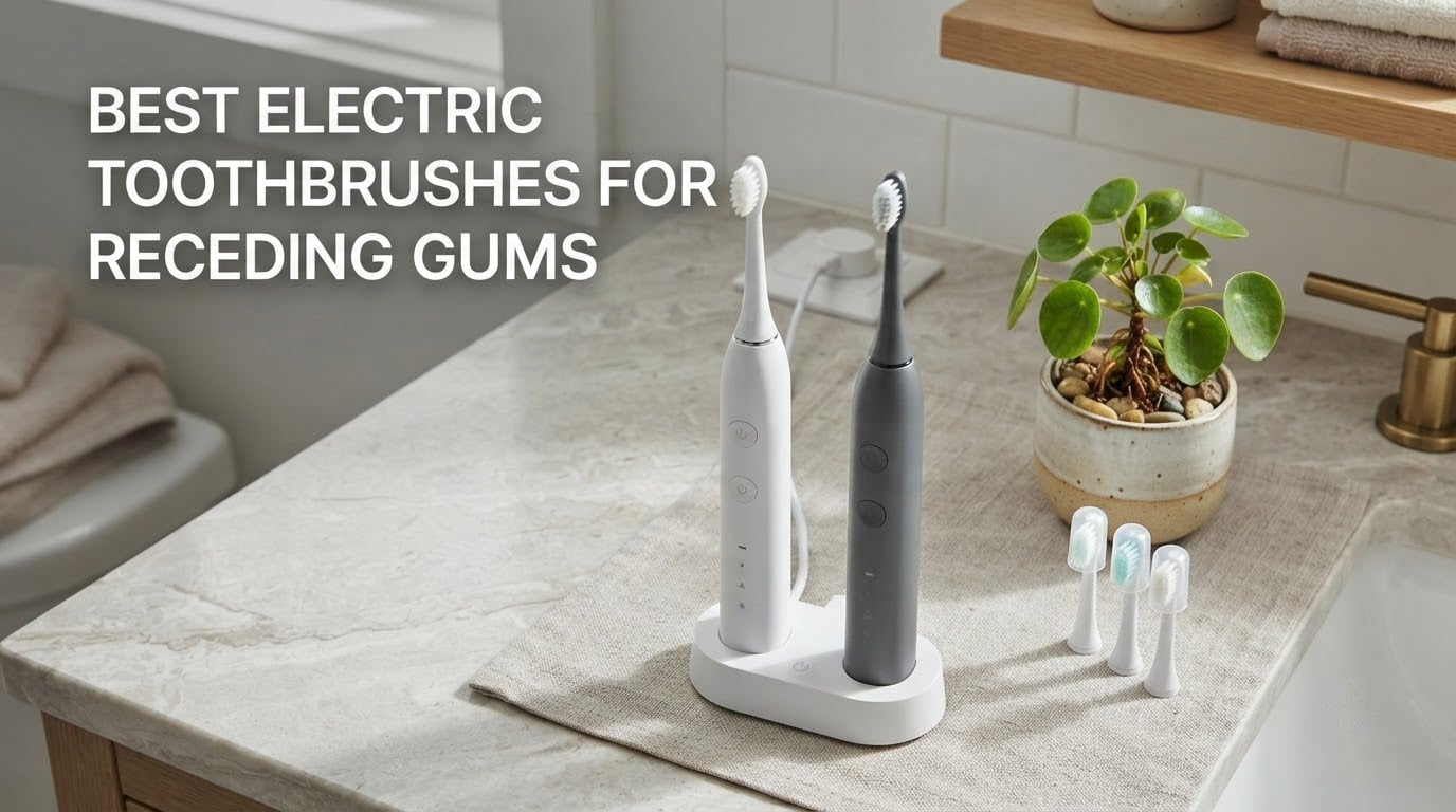 best electric toothbrushes for receding gums
