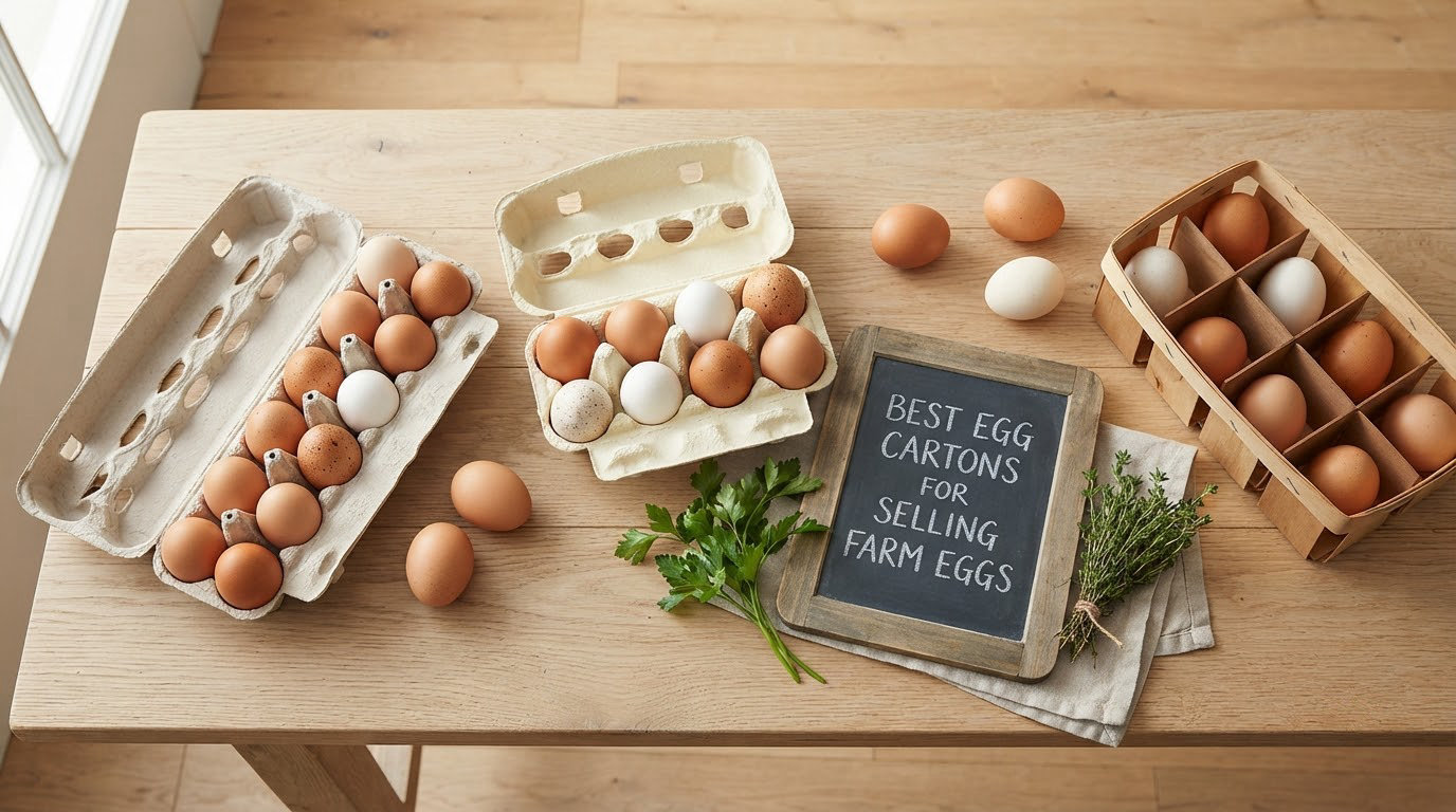 best egg cartons for selling farm eggs