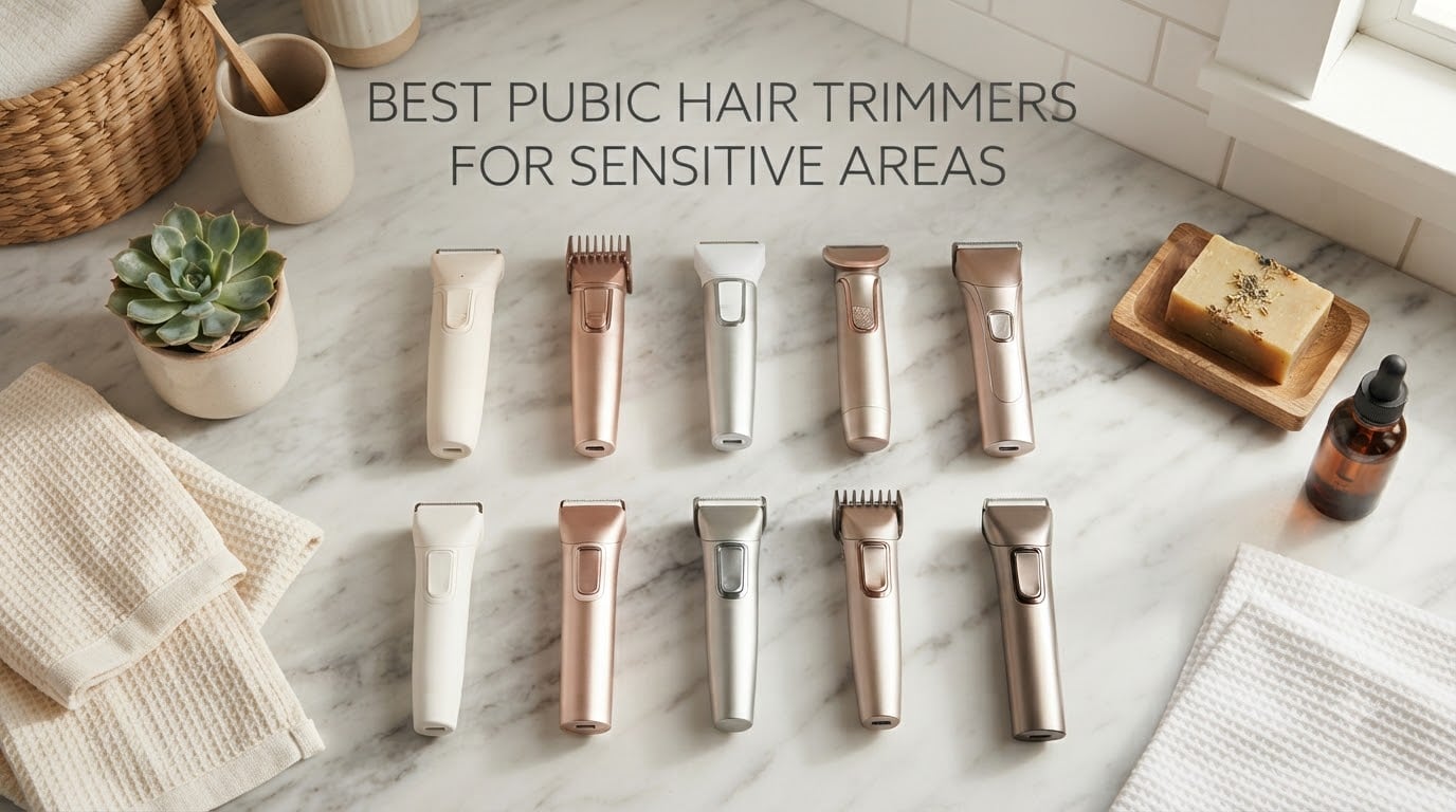 best pubic hair trimmers for sensitive areas