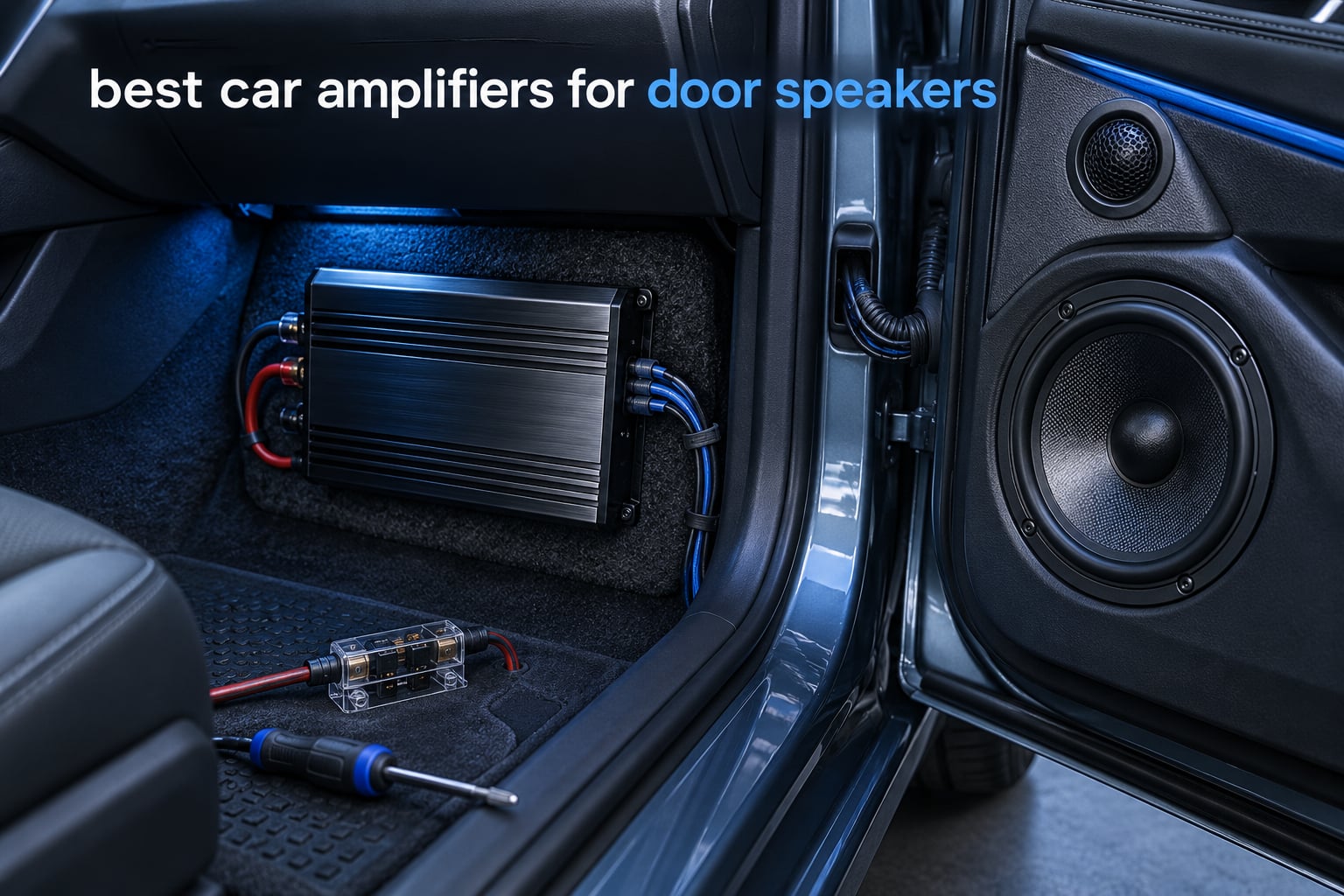 best car amplifiers for door speakers