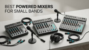 best powered mixers for small bands