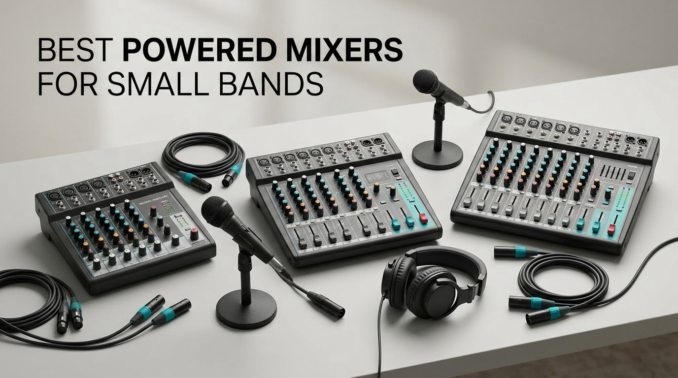 best powered mixers for small bands